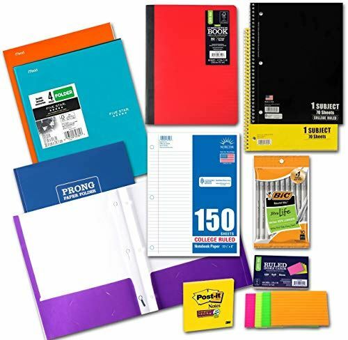 10 Piece School Office Essentials Quick-start Bundle Kit