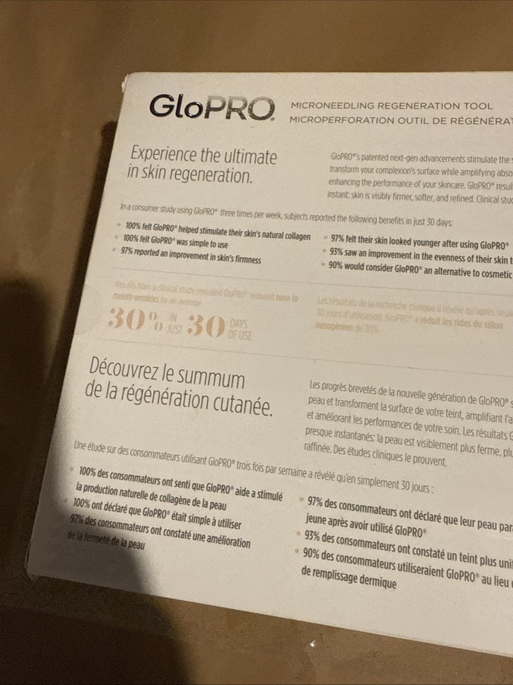 Beautybio Science Glopro Microneedling Regeneration Tool