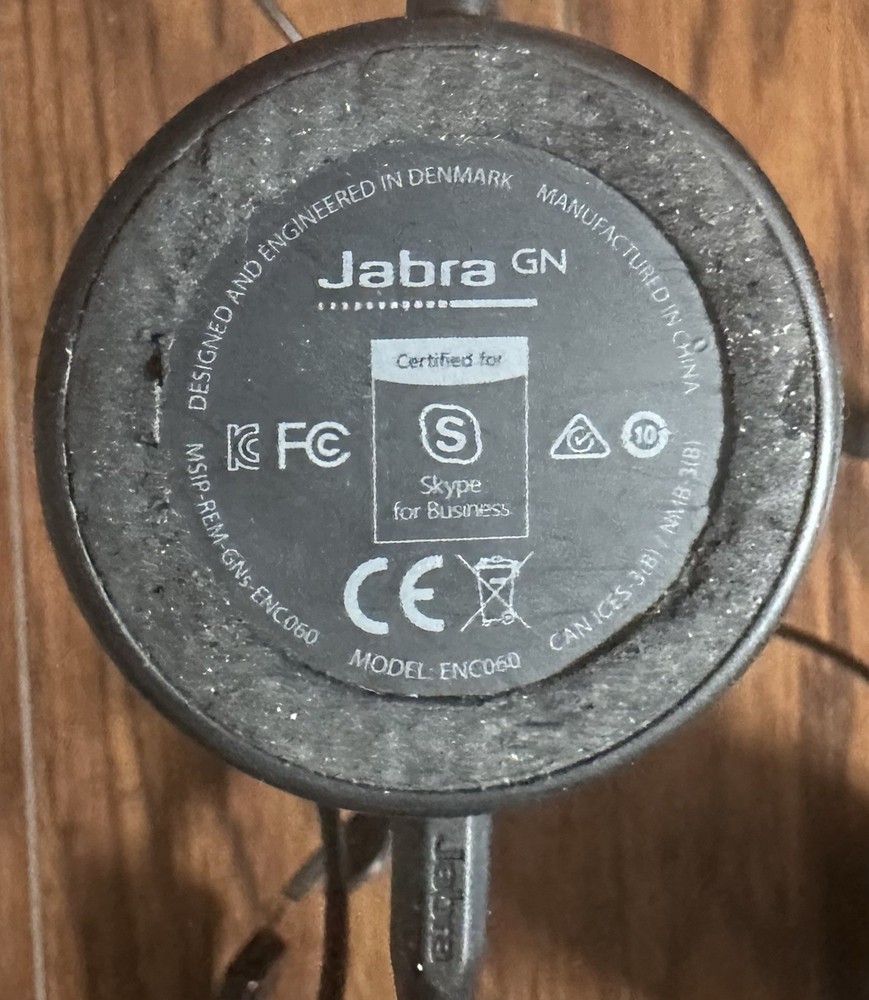 Jabra HSC060 Evolve 30 II MS MONO Headset Includes ENC010 Control Module