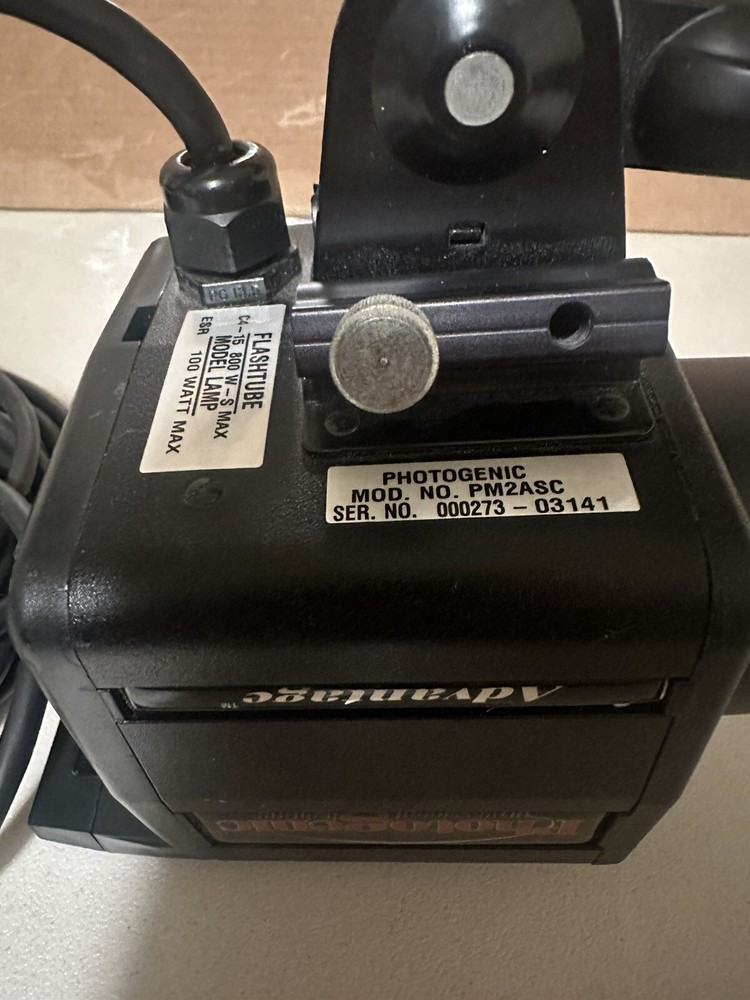 Photogenic Flashmaster Flash Heads And Control Units Pro Lighting