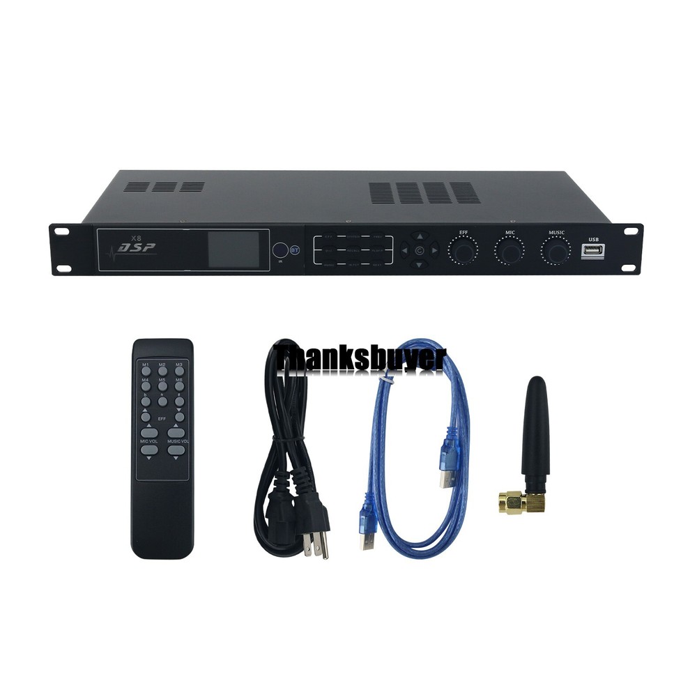 X8 32-Bit DSP Wide Frequency Band Bluetooth Audio Processor Digital Karaoke