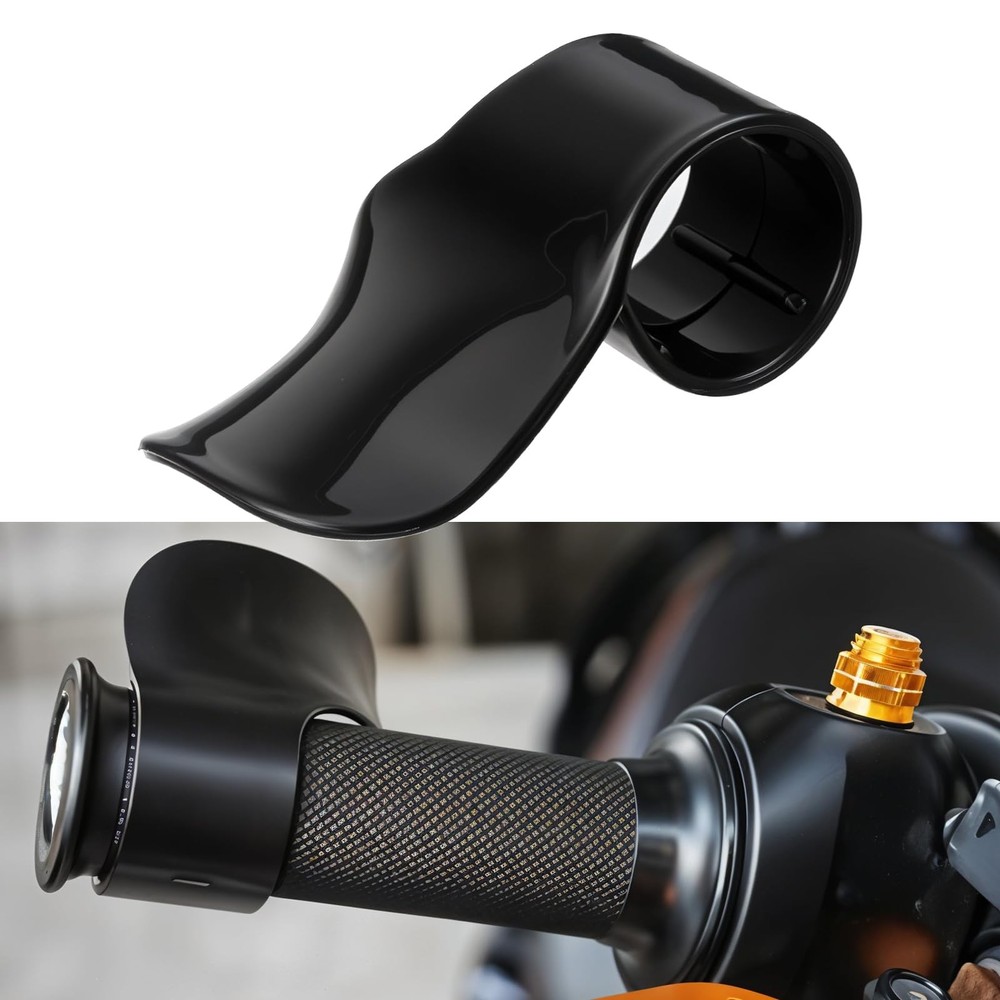 3 Pcs Motorcycle Throttle Mount Assist One Size, Black