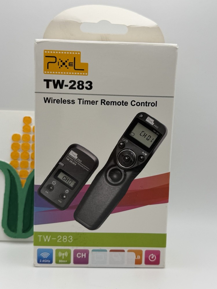 Pixel TW-283 TW283 Wireless Timer Remote Control Shutter Release