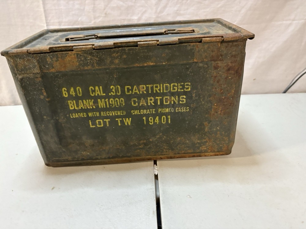 Metal Military Ammo Can