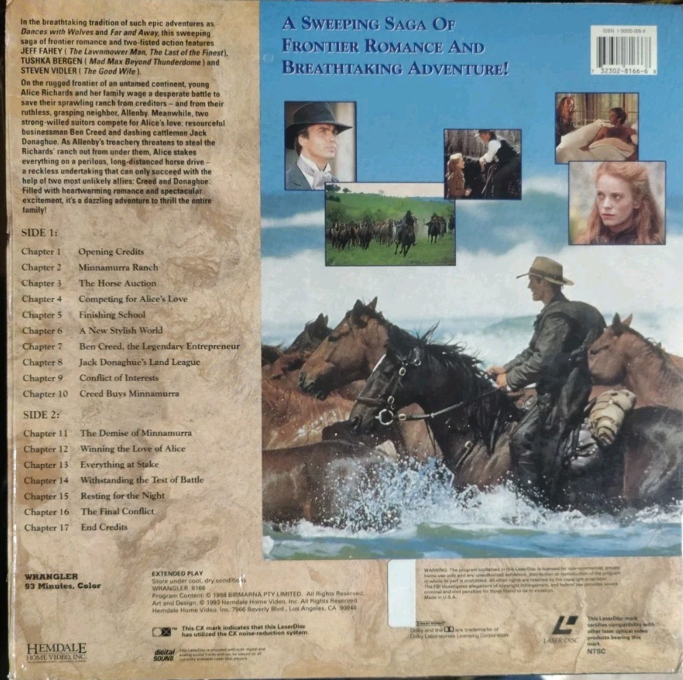 Wrangler (Laserdisc, 1988,1993)