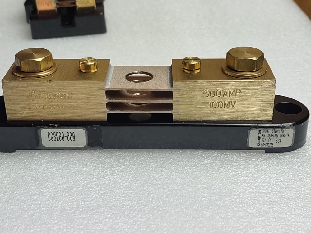 Crompton 500 Amp 100mv Shunt #B901