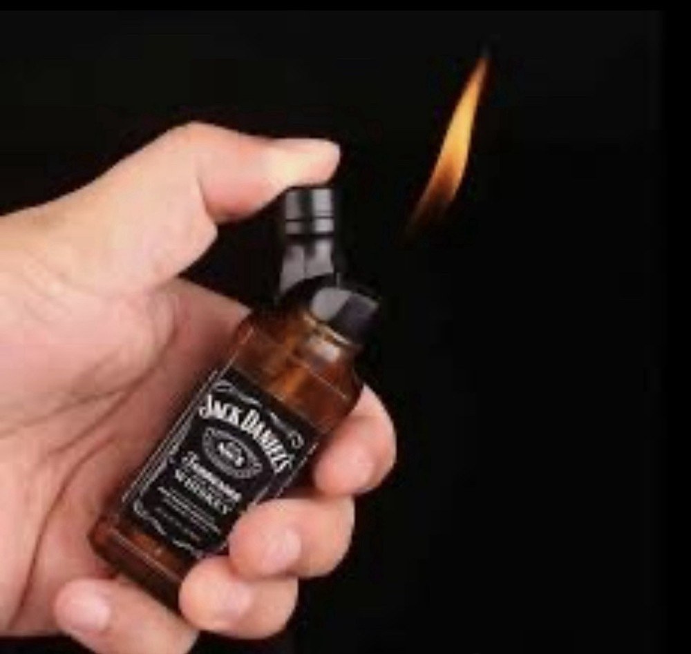 Cool Whiskey Bottle Lighter