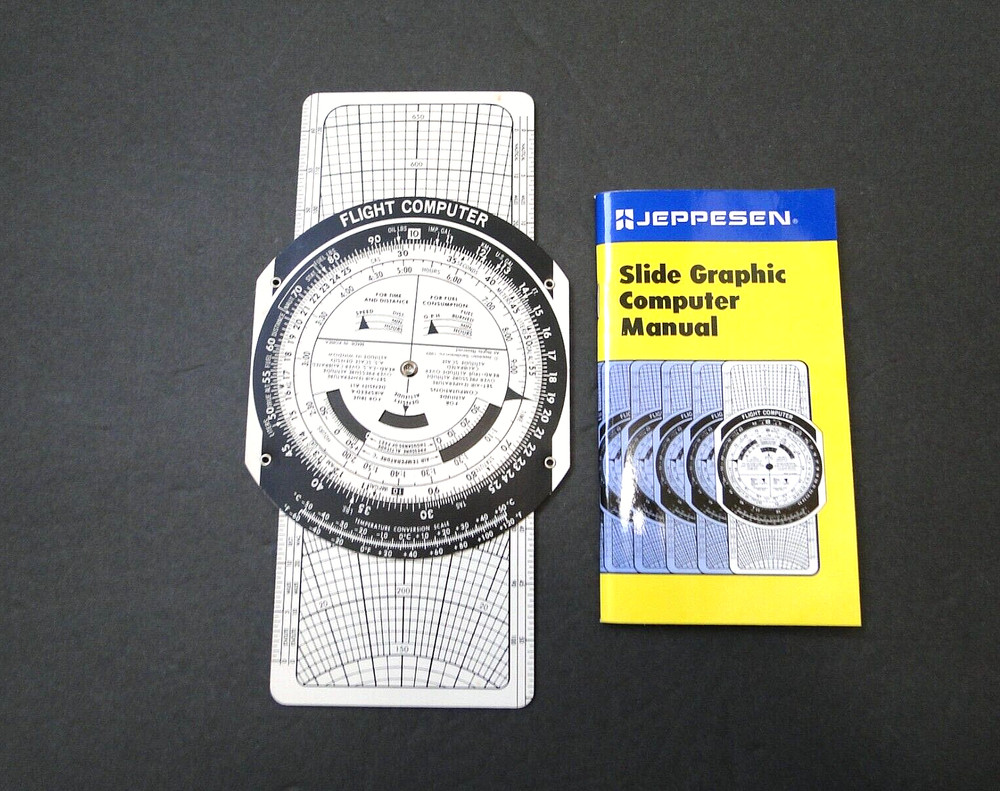 Jeppesen Slide Graphic Computer and Manual