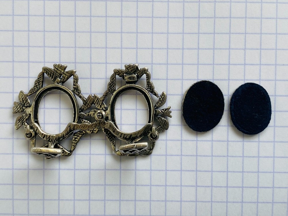 vintage silver miniature photo frames 800
