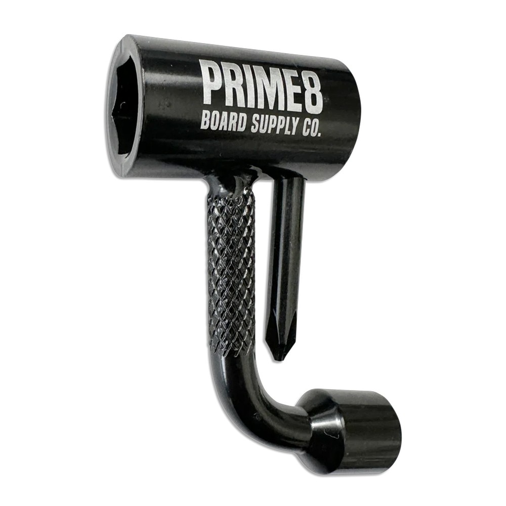 Prime8 Skateboard Tool Coil Pocket Sized - Black
