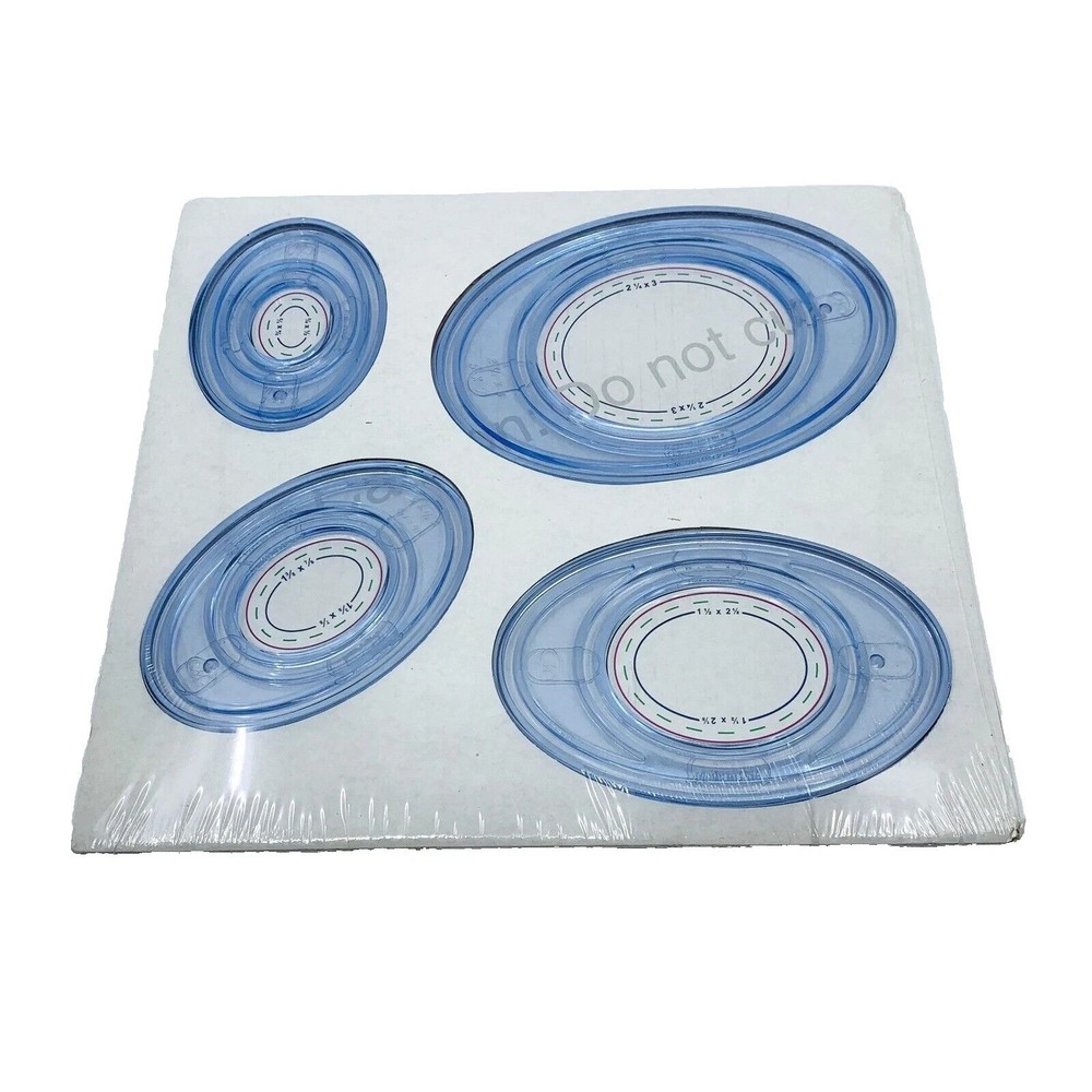 Creative Memories Oval Patterns Custom Cutting System and Mat Set Scrapbooking