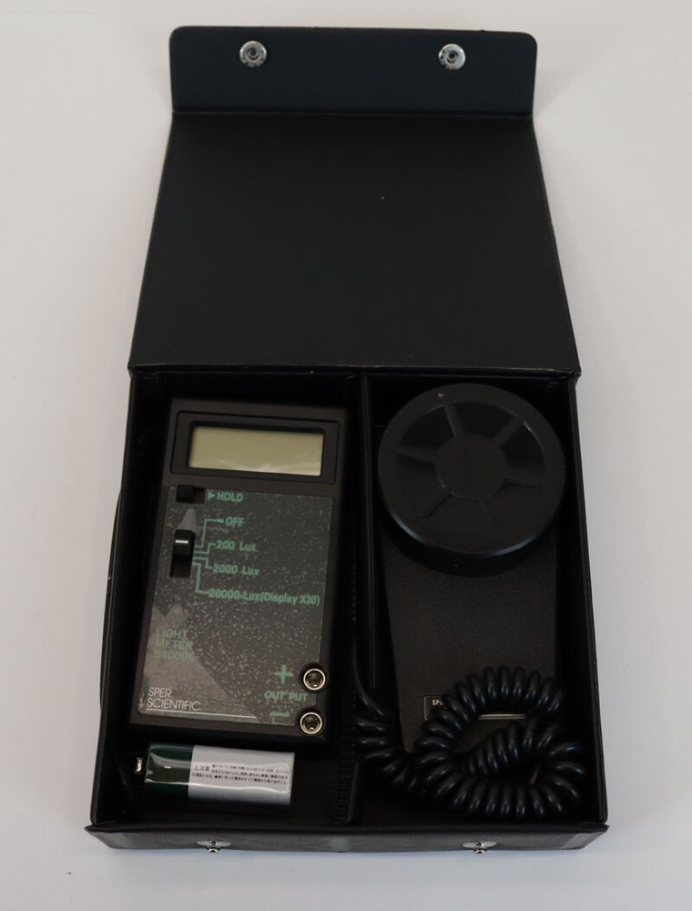 New Open Box Sper Scientific 840006 Lux Light Meter