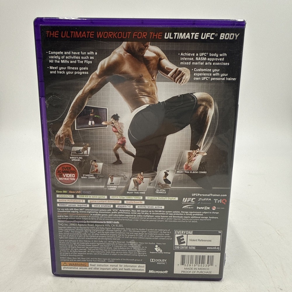 Xbox 360 Kinect Sensor Model 1414 with 6 Games Bundle -