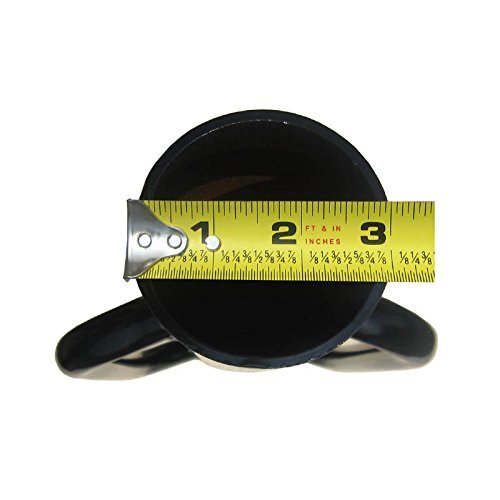 MTB SUPPLY - MTB Fence Post Driver with Handle, 12LB Black. Assorted Sizes