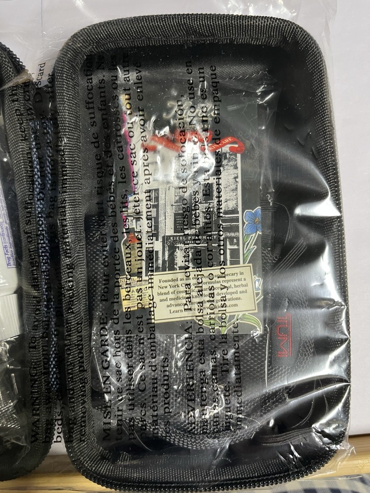 Tumi For Delta First Class Blue Amenity Kit Sealed