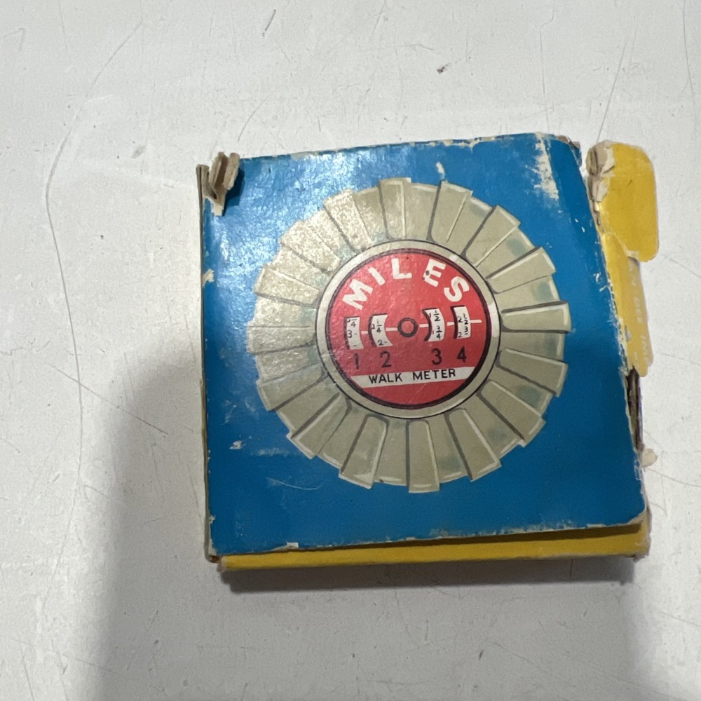 Vintage︱Walk Meter︱Miles