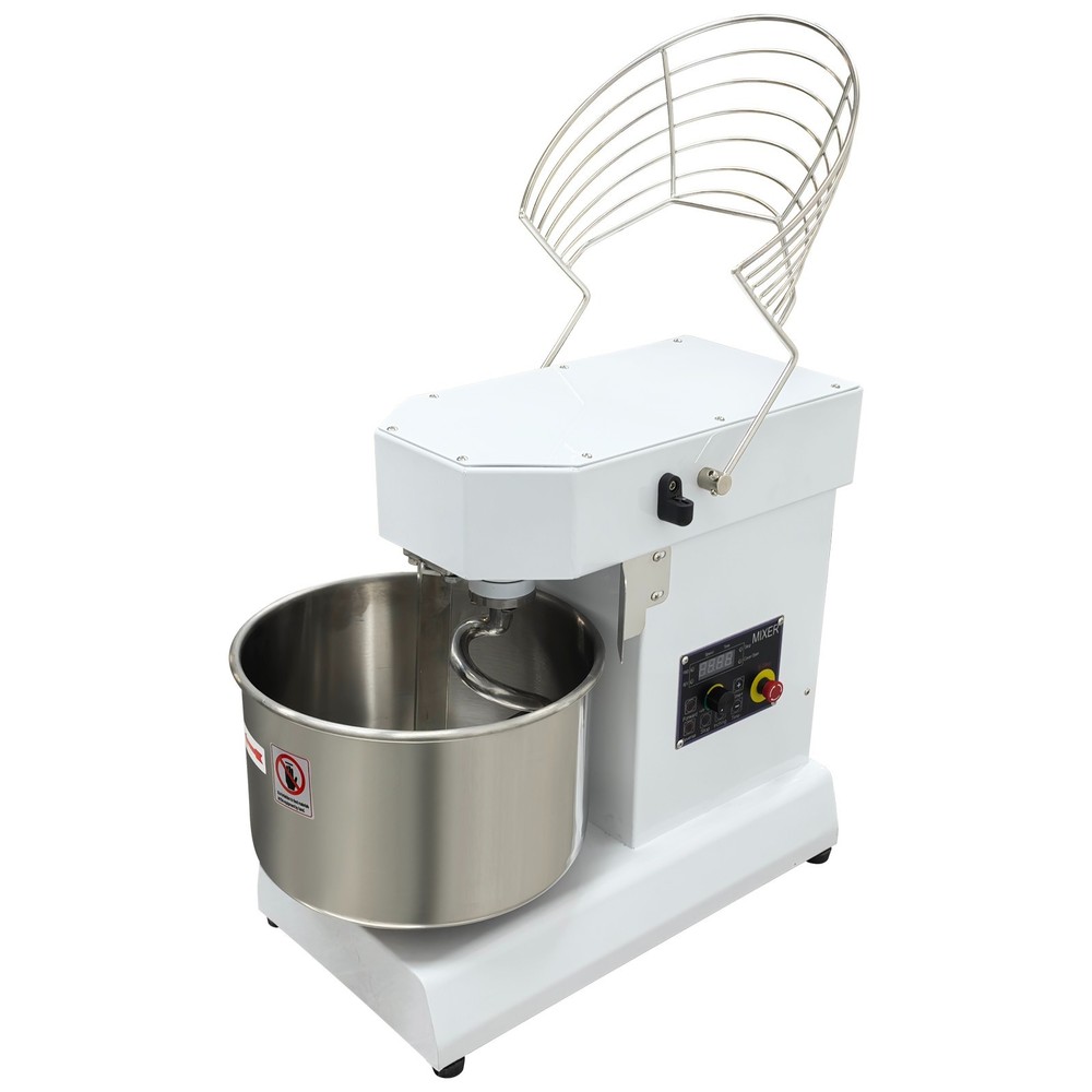 Commercial 15L Variable-Speed Dual Action Dough Mixer 110V Microcomputer Control