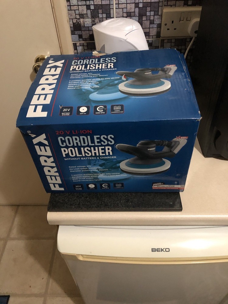 Cordless Polisher & Battery