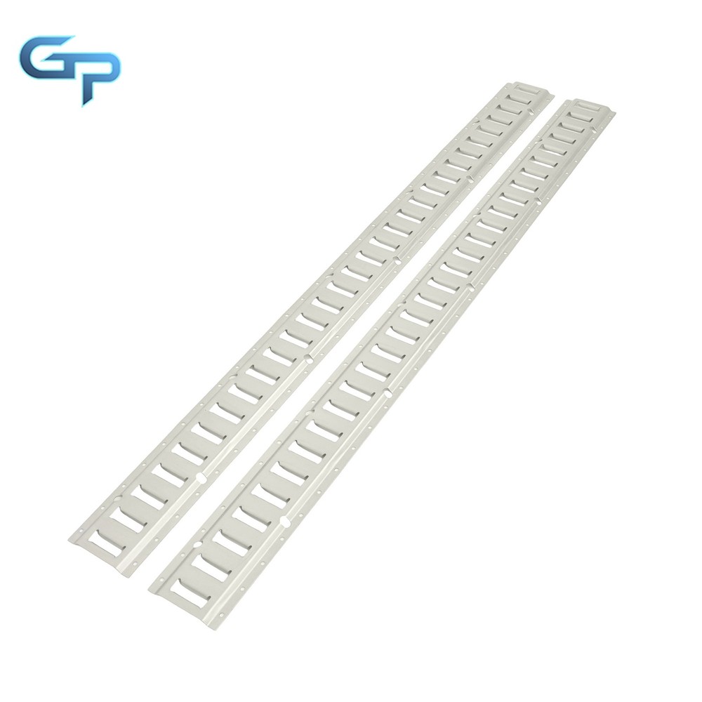 8 Pack 5' Galvanized Horizontal E-Track For Trucks/Trailers/Cargo Vans