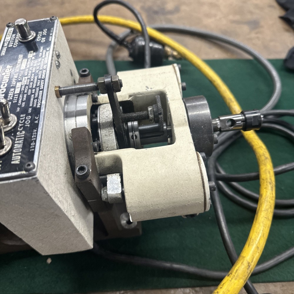 Procunier Tapping Head Attachment with Baldor 110V Motor