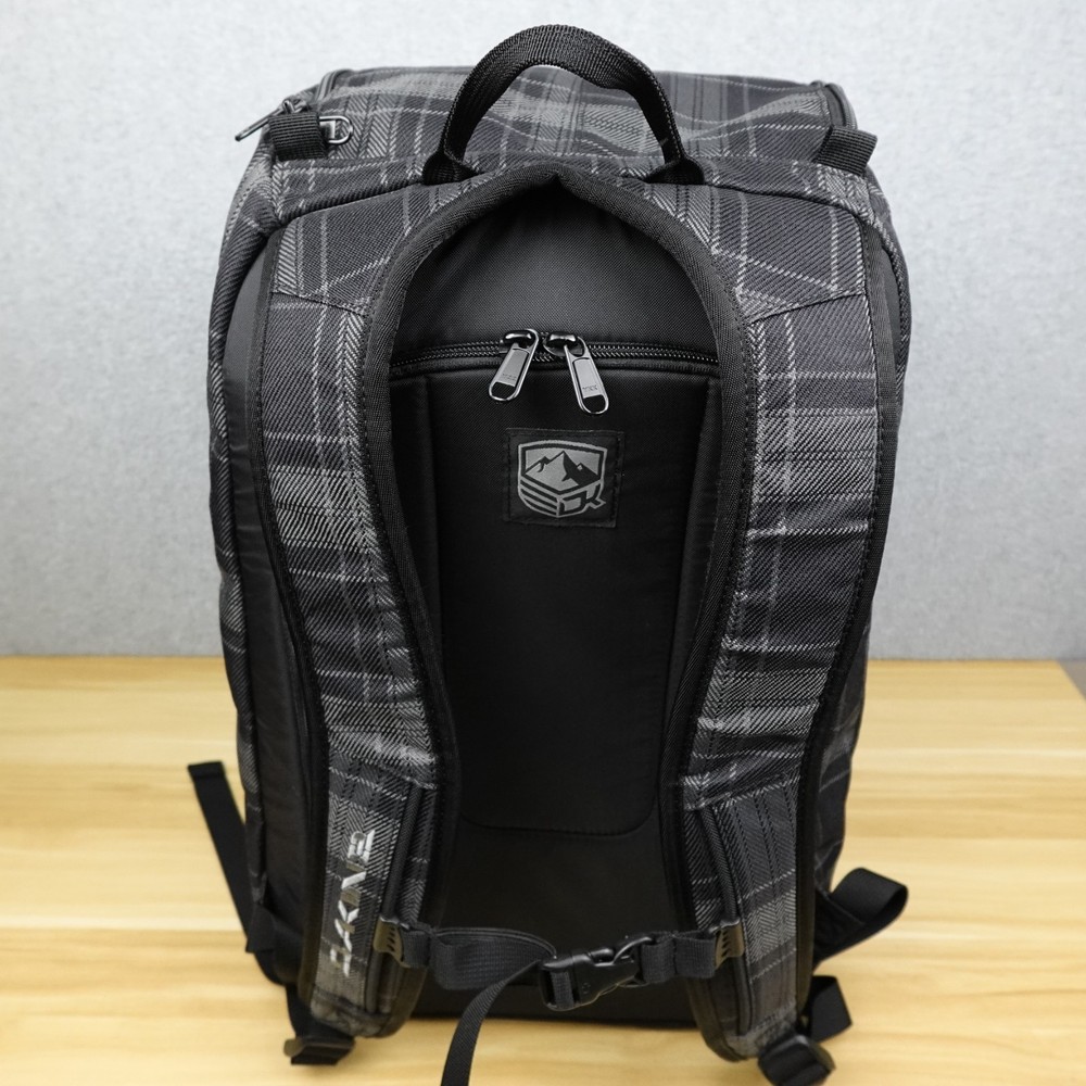 Dakine Boot Backpack Ski/ Snowboard Boot Helmet & Goggle Pocket Gray Pack