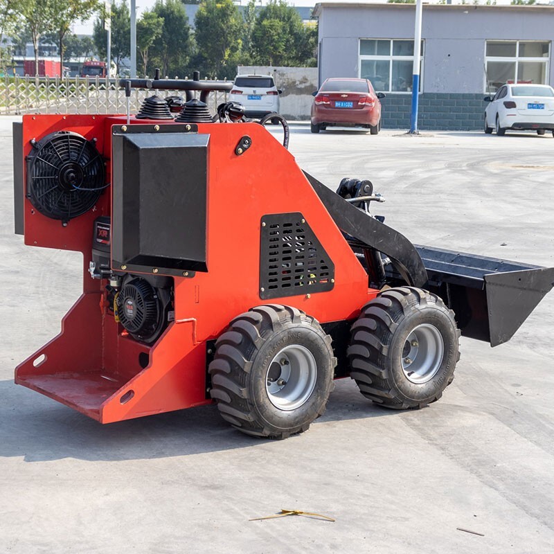 B&S engine Compact Mini Wheel Skid Steer Loader with 13.5HP Power