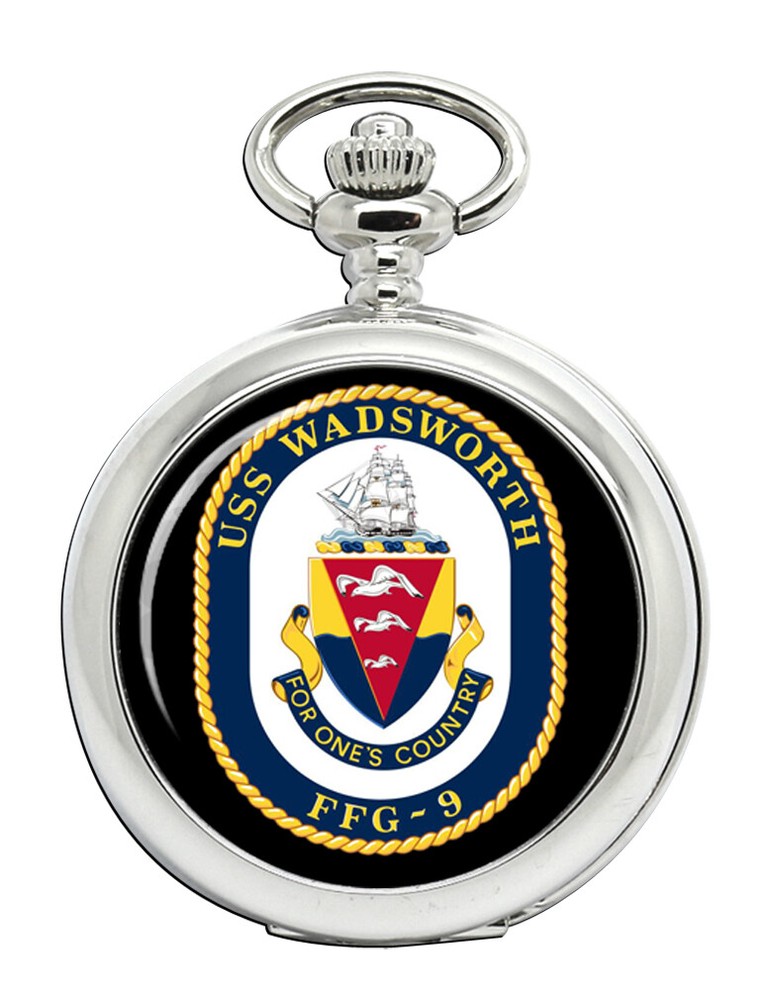 USS Wadsworth (FFG-9) Pocket Watch