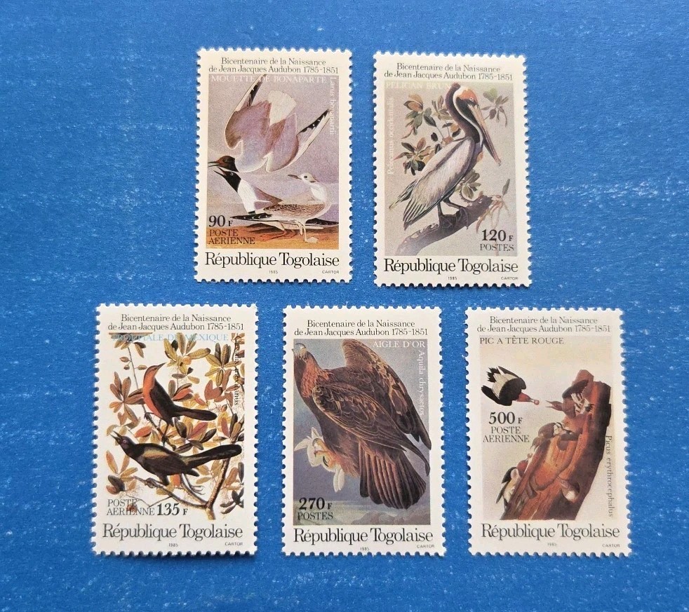 Togo Stamps, Scott 1332-1336 MNH