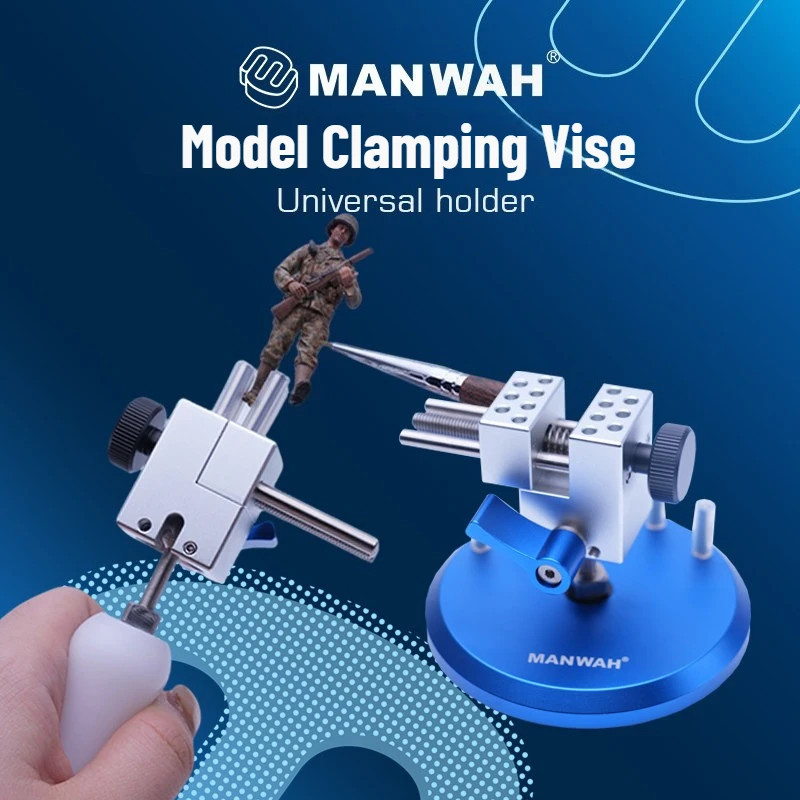 Multi-functional Vise Tool Model Painting Handheld Stationary Clamp Holder