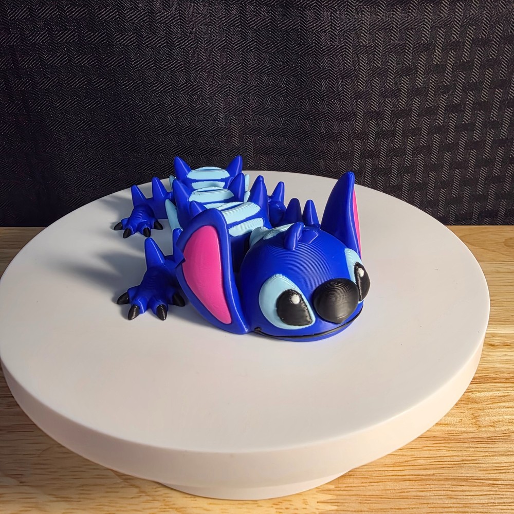 Stitch Dragon, 3D Printed Items