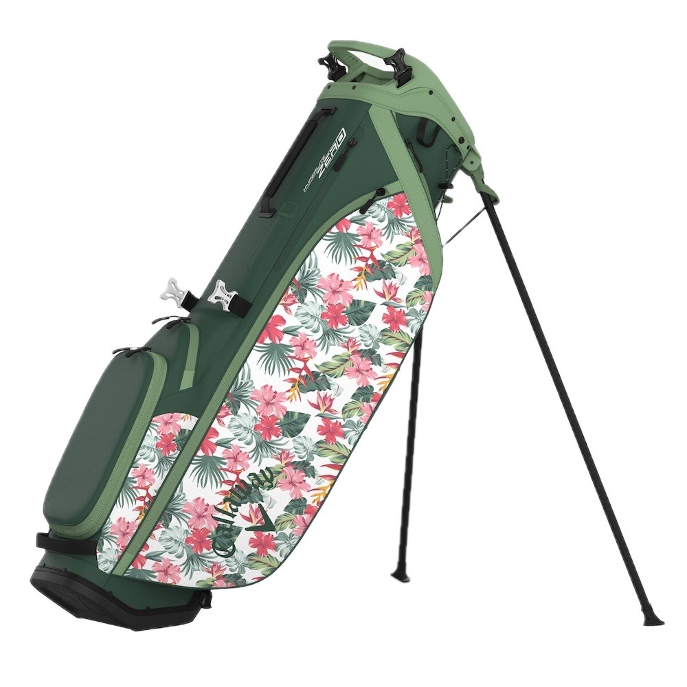 New Callaway Golf Hyperlite Zero Stand Bag Green Tropics