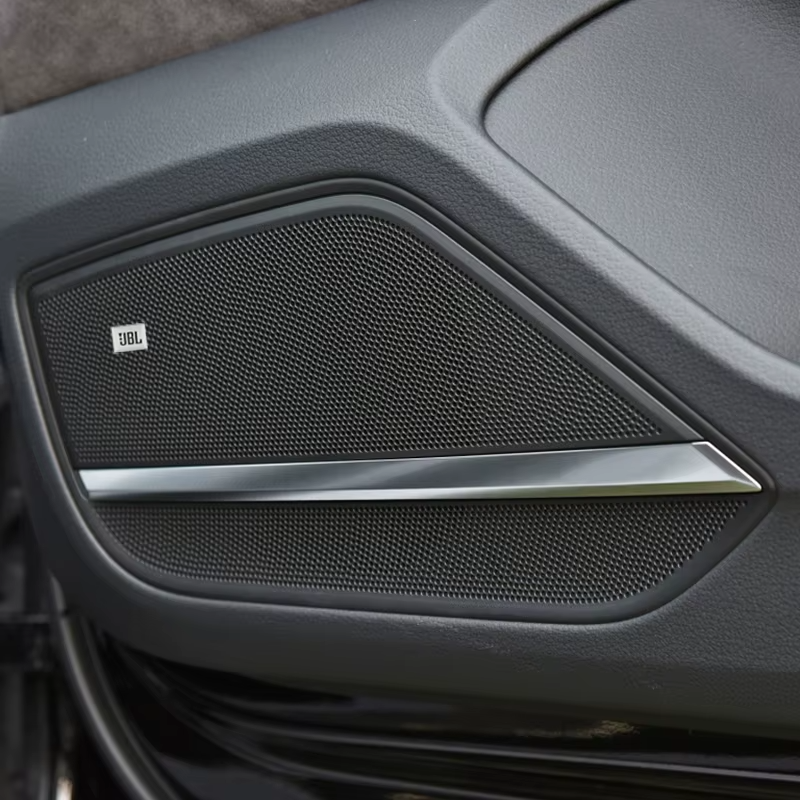JBL Speaker Replacement Brushed Aluminum Badge Emblem Logo
