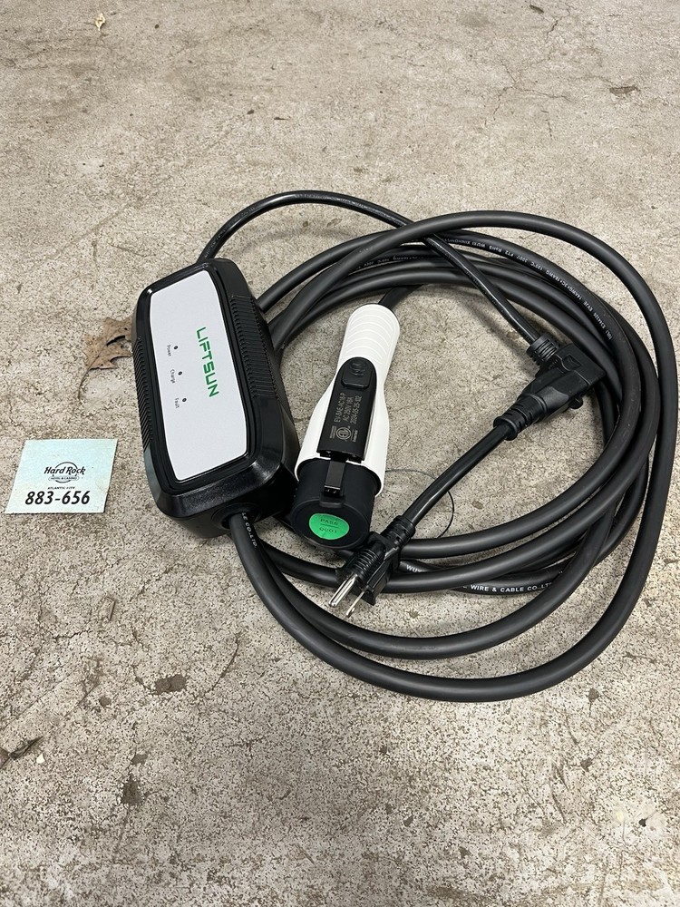 LiftSun EV Mobile Charging Cable Cord
