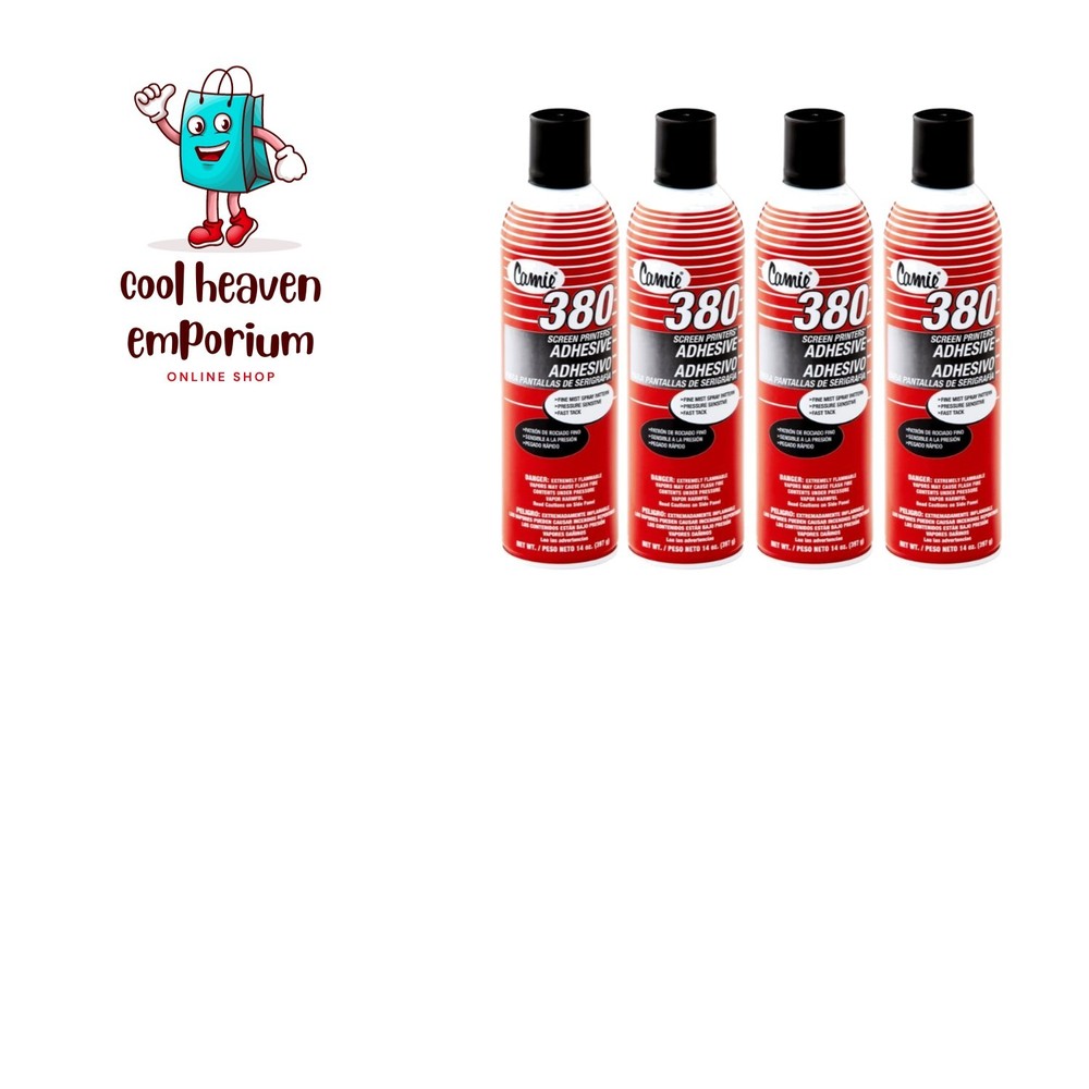 Screen Printers' Adhesive, 14 oz. can, 4 Count