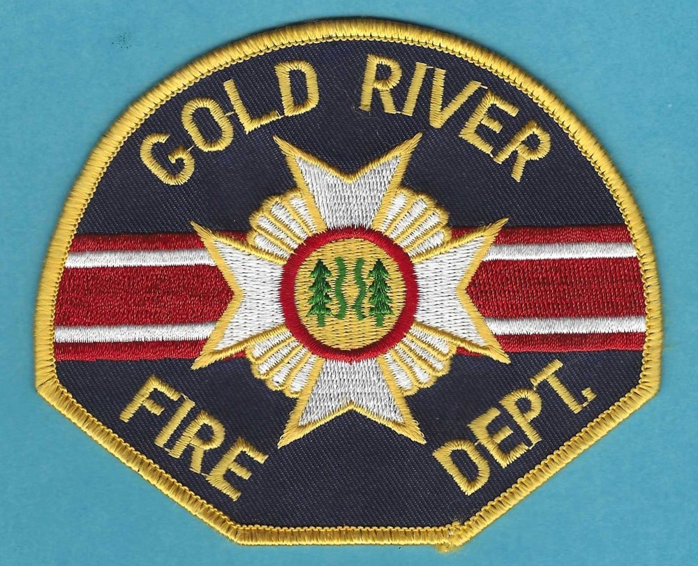 GOLD RIVER BC CANADA FIRE DEPARTMENT PATCH FLASH