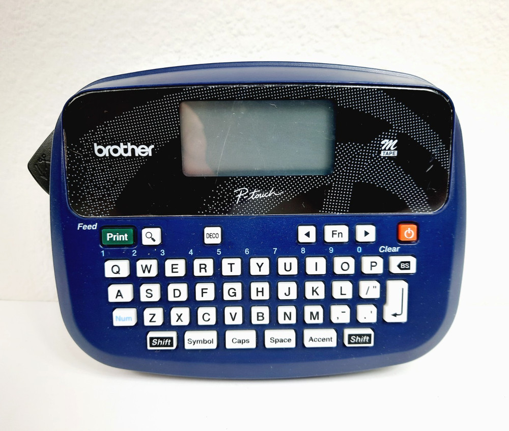 Brother P-Touch PT-45 Electronic Thermal Label Printer, Tested Working