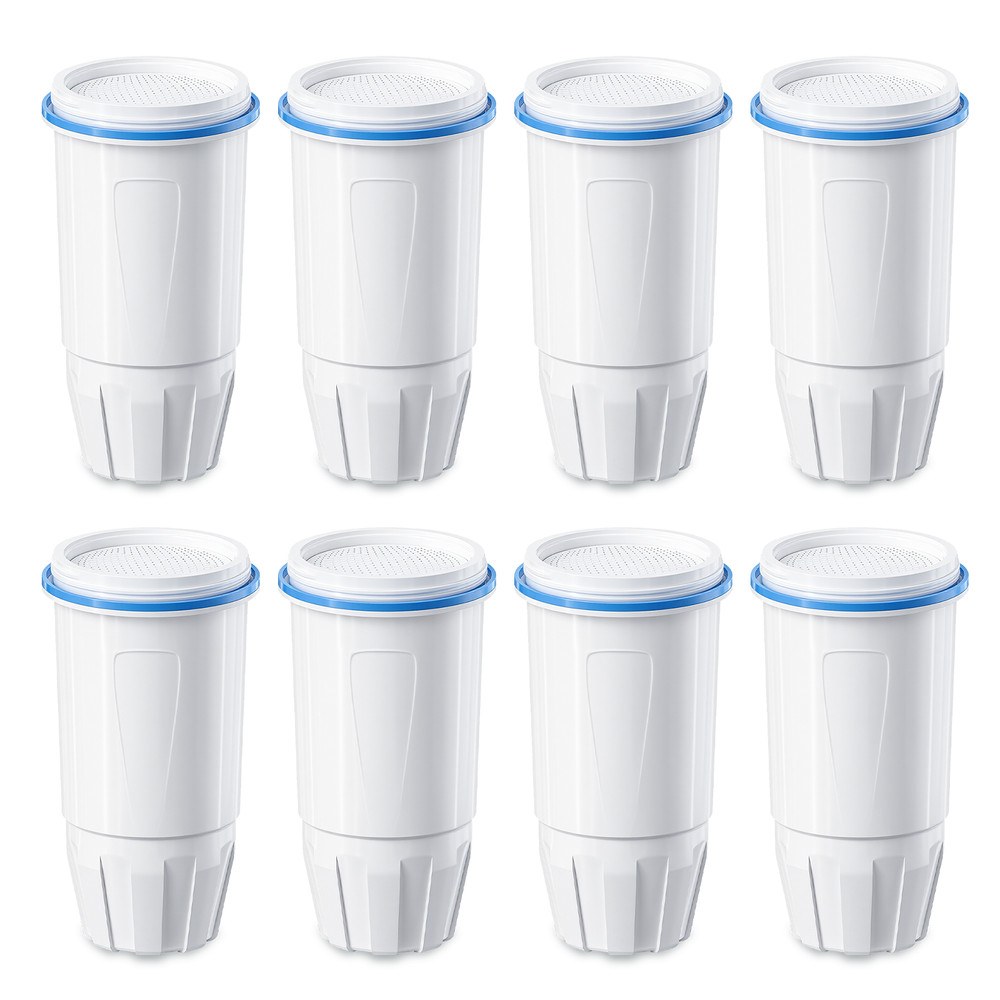 8x Water Filter Replacement for Zero Water ZR-017, ZR-001 Pitcher Water Filter