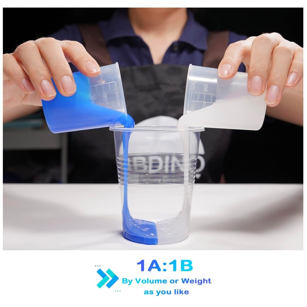 High Strength Sapphire Blue Silicone