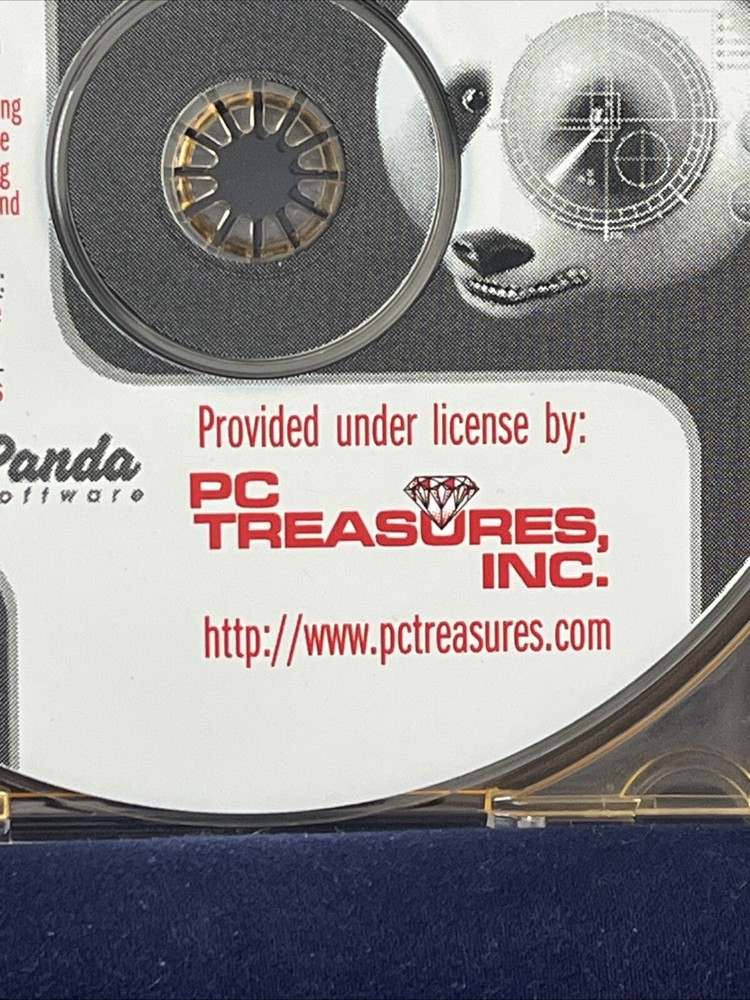 Panda Antivirus Platinum PC Treasures Program Disc Windows 95/98