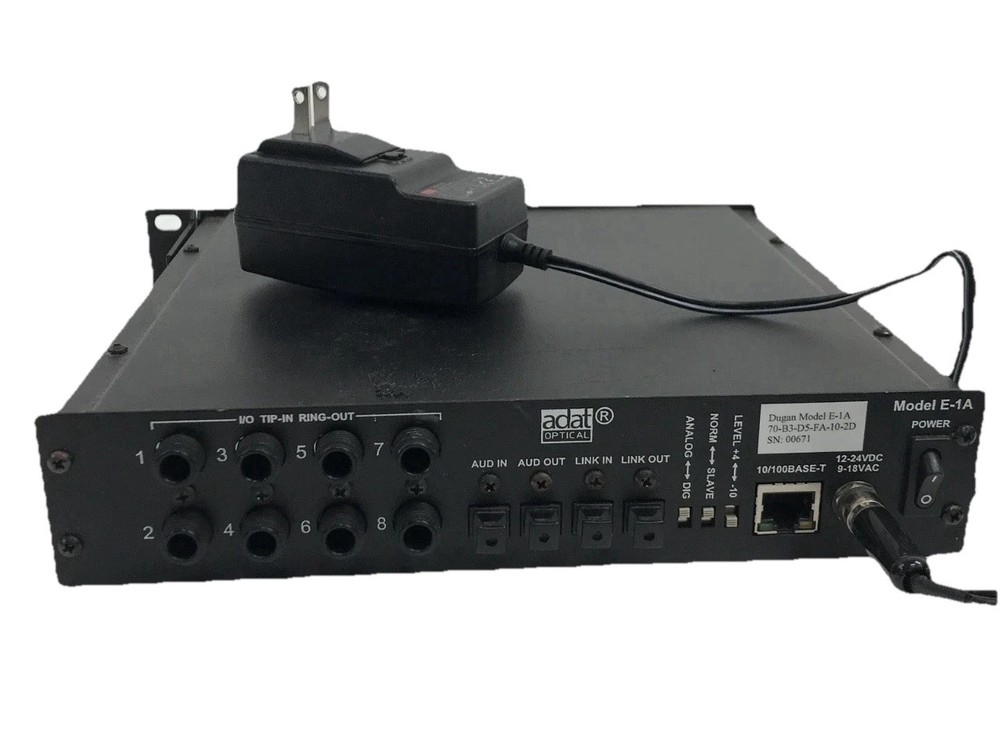 Dan Dugan Model E-1A—W-Analog & Optical / ADAT-Auto-Mixing Controller