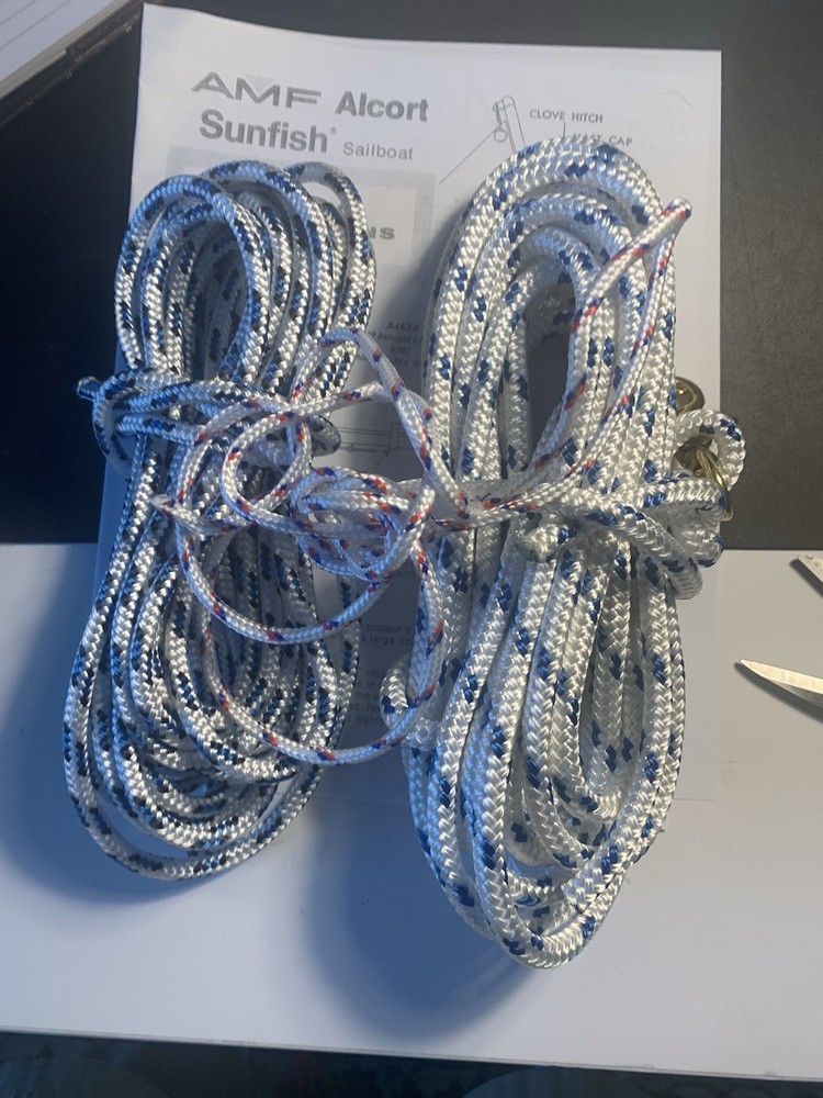 Sunfish Sailboat Line Kit