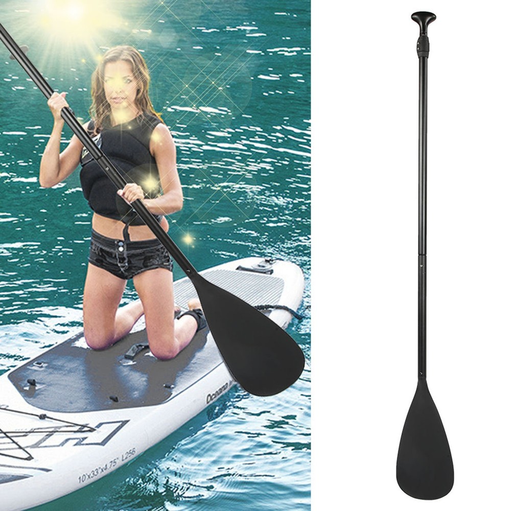 Detachable SUP Black Extendable Paddle Oar Stand Up Paddle Board For Surf WT