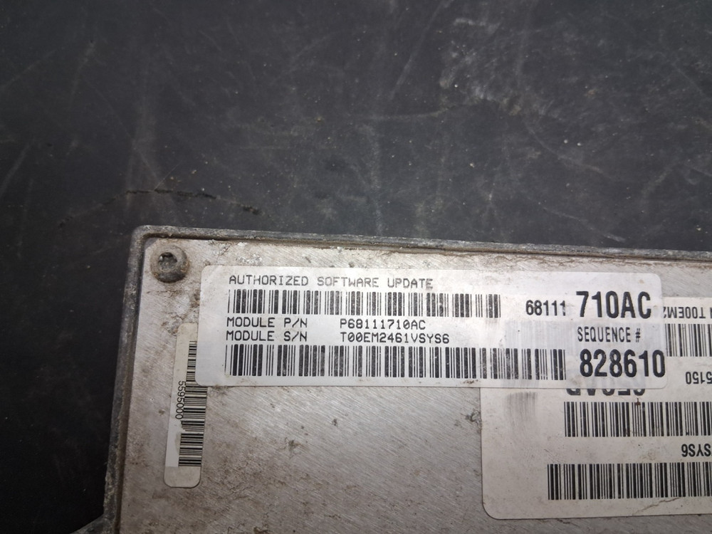 DODGE DURANGO Engine Brain Box Electronic Control Module