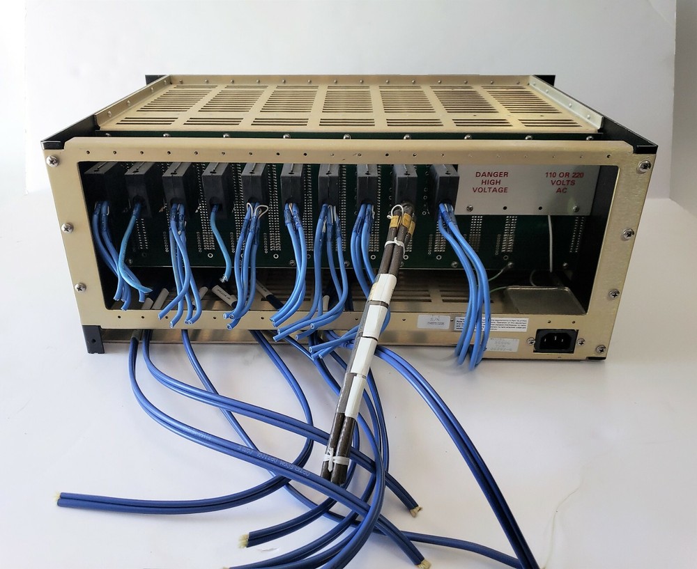 OPTELECOM Fiber Optic Communication System 5000 Model: T.5 5000G Video AUD/DATA
