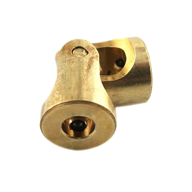 Brass Universal Joint 3mm to 3mm Mini Universal Joint Micro Copper Coupling