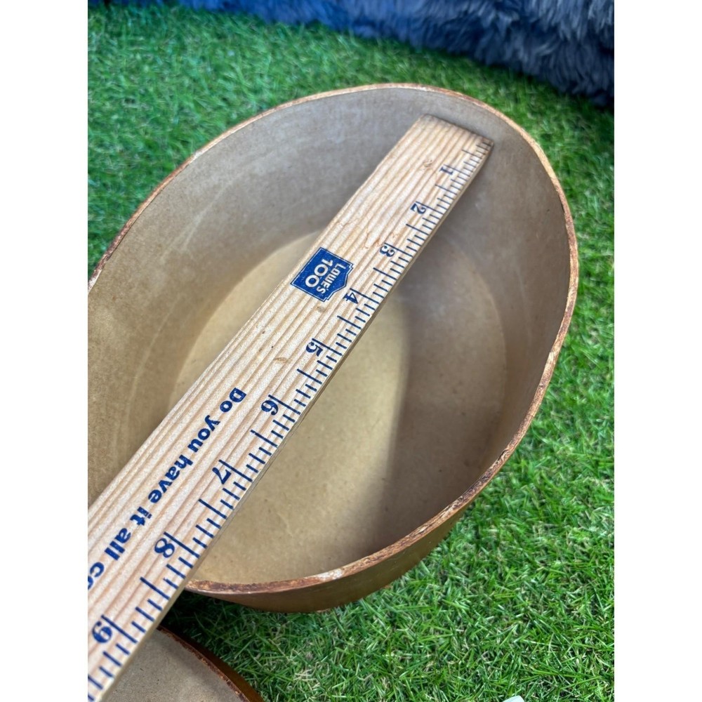 Vintage Fruit Basket Design Oval Box, Decorative Storage Container