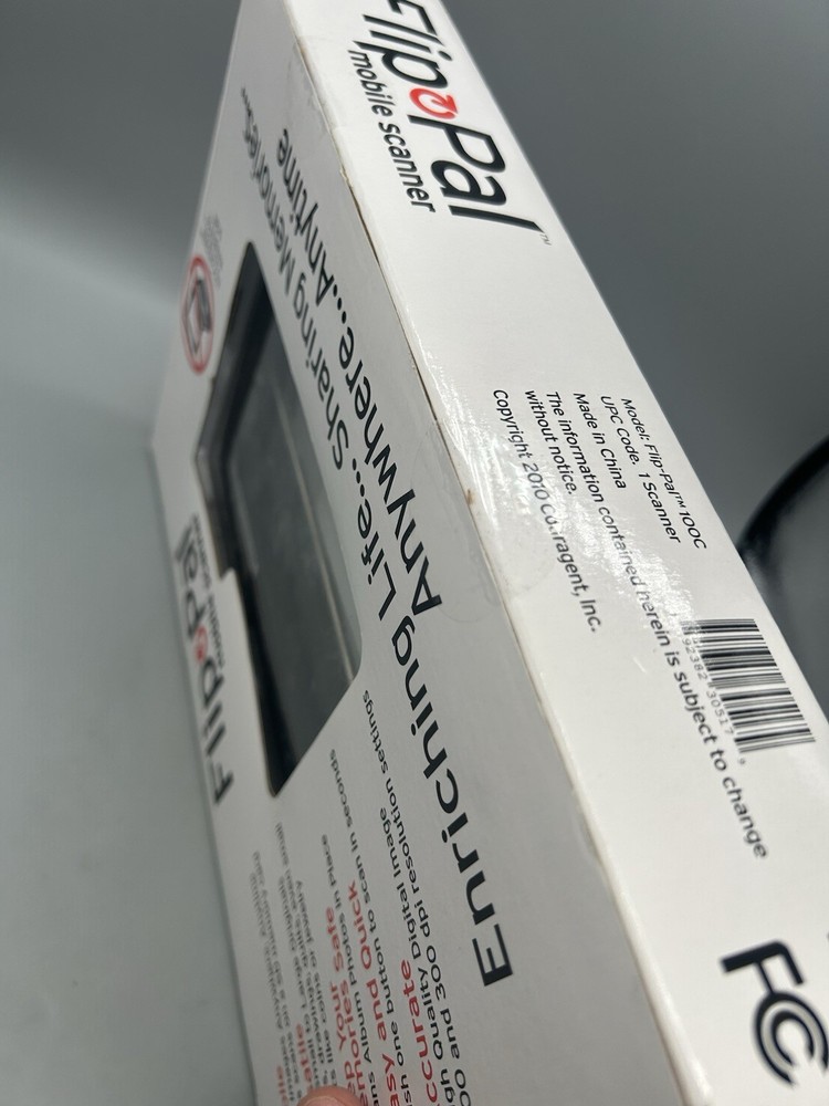 Flip Pal Mobile Scanner 100C Cordless Flatbed Scanner - Sealed