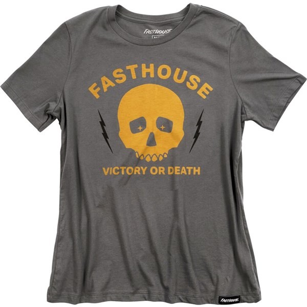 Fasthouse Victory Women's Tee, Grey