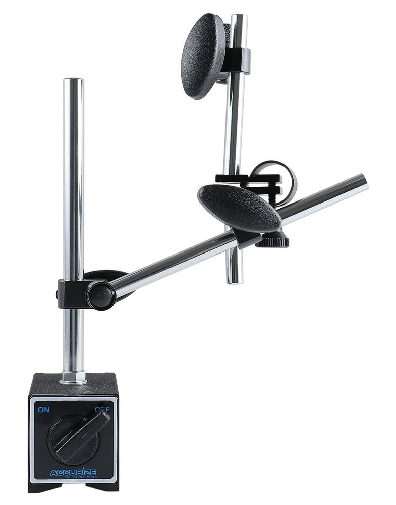 220 lbs Super-Pull Magnetic Base for Precision Indicators - Industrial Tool Acce