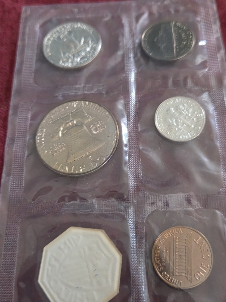 1962 US MINT SILVER PROOF SET ORIGINAL PACKAGING COA B/U MINT LUSTER